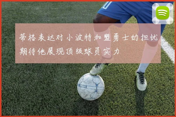 蒂格表达对小波特加盟勇士的担忧期待他展现顶级球员实力
