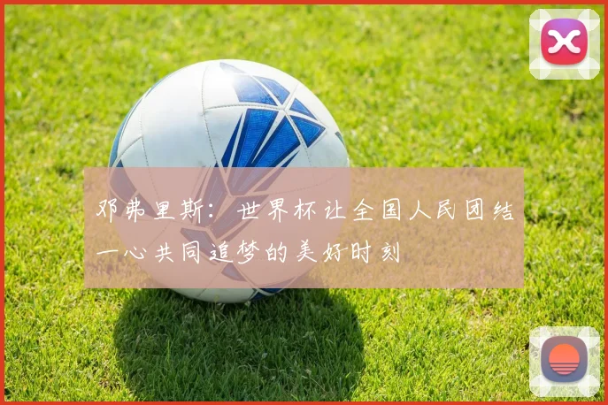 邓弗里斯：世界杯让全国人民团结一心共同追梦的美好时刻